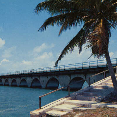 Scene Along the Florida Keys Overseas Highway
