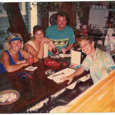 Nancy Loewy at Pigeon House Patio Restaurant and Bar