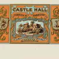 Castle Hall Cigar Label