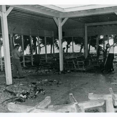 Hurricane Damaged U.S. Officers Club