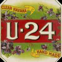 U-24 Cigar Label Manuel Menendez