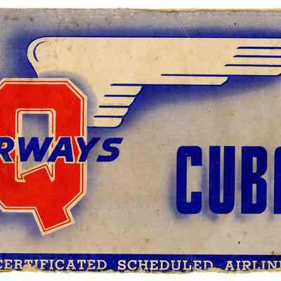 Aerovías Q Ticket Folder