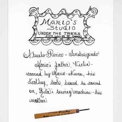 Brief description of the print found behind the foamcore: © Key West Art & Historical Society