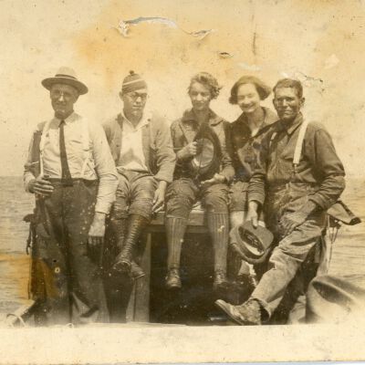 Five People on a Boat