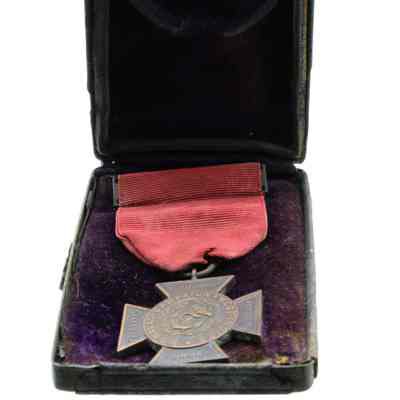 US Specially Meritorious Medal West Indies Campaign Box: © Key West Art & Historical Society