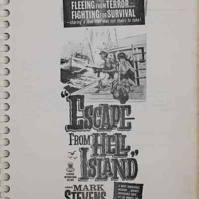 'Escape From Hell Island' Scrapbook: © Key West Art & Historical Society