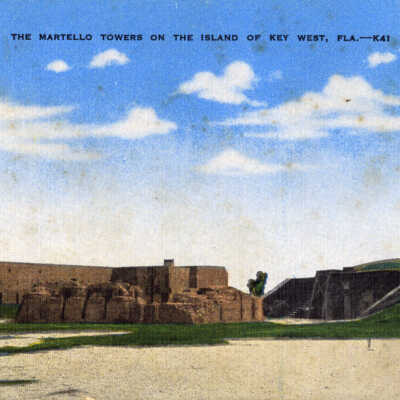 The Martello Towers on the Island of Key West, Fla.