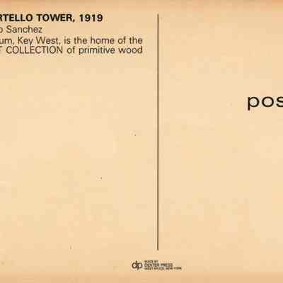 Picnic at Old Martello Tower, 1919: © Key West Art & Historical Society