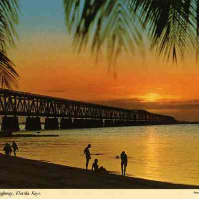 Sunset, Overseas Highway, Florida Keys