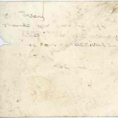 Handwritten note on the back of the photograph: © Key West Art & Historical Society
