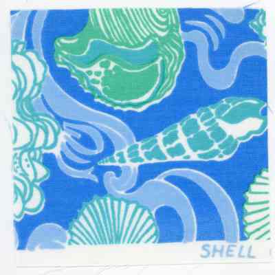 Key West Hand Print Fabrics Swatch