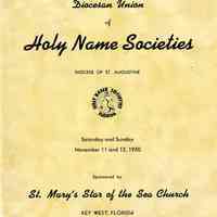 Holy Name Societies Annual Convention Program