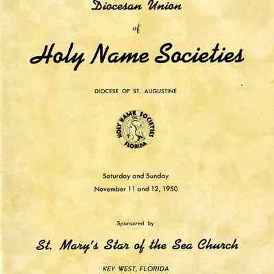Holy Name Societies Annual Convention Program