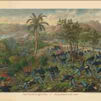 Battle of La Quasina Near Santiago de Cuba