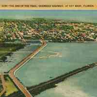 The end of Overseas Highway at Key West