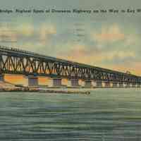          Bahia Honda Bridge, Highest Span of Overseas Highway on the Way to Key West, Florida; © Key West Art & Historical Society
   