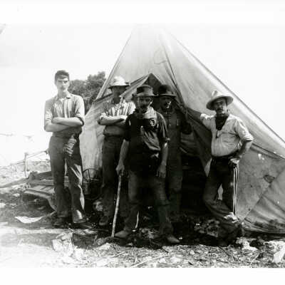 Florida East Coast Railway Construction Workers