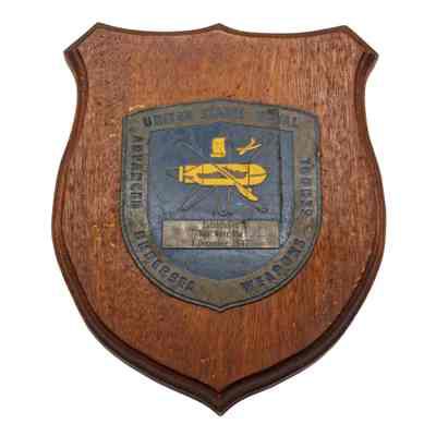 United States Naval Advanced Undersea Weapons School Plaque