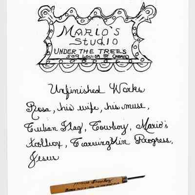 Brief description of the print found behind the foamcore: © Key West Art & Historical Society