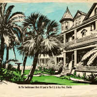 On the Southernmost Block of Land in the U.S. at Key West, Florida