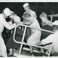 Disembarking During Mariel Boatlift