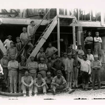 Overseas Railway Construction Workers