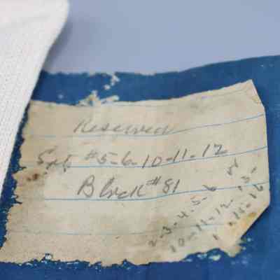 Note Labeling the Map as Block #81: © Key West Art & Historical Society