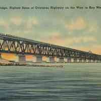          Bahia Honda Bridge, Highest Span of Overseas Highway on Way to Key West, Florida; © Key West Art & Historical Society
   