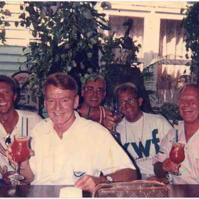 Patrons at Pigeon House Patio Restaurant and Bar
