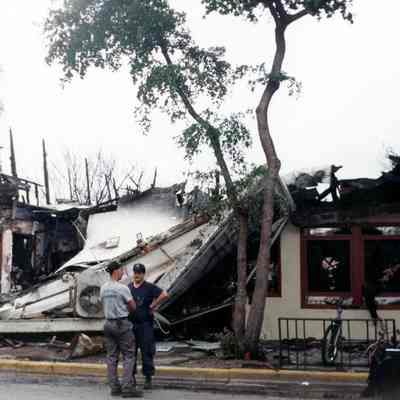 Fire Damage at The Copa