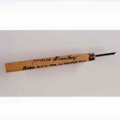 Mario Sanchez Wood Carving Tool