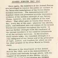 Armed Forces Day 1962