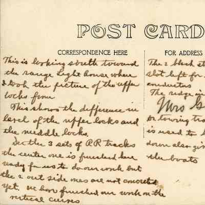Verso of postcard: © Key West Art & Historical Society