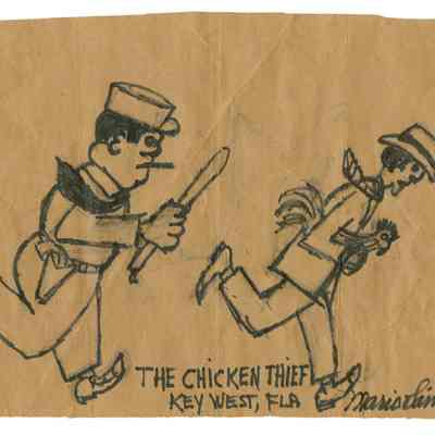 The Chicken Thief, Key West, Fla