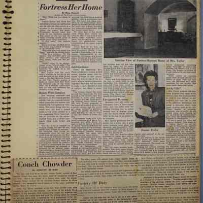 Fort East Martello Museum Scrapbook: © Key West Art & Historical Society