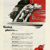 Texaco Motor Oil Advertisement