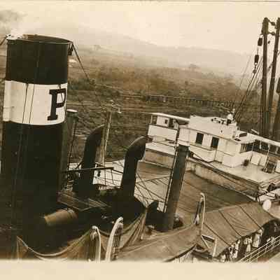 S.S. Ancon Traveling the Panama Canal