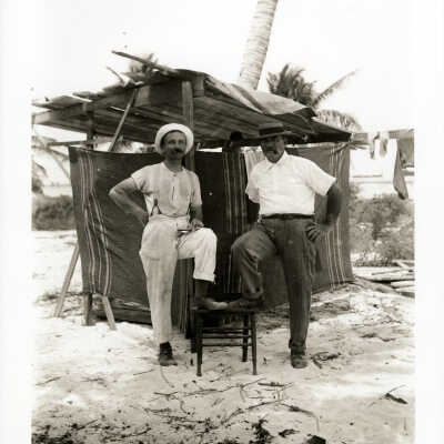 Two Unknown Men at Pigeon Key