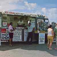 Ice Cream Van on White Street Pier