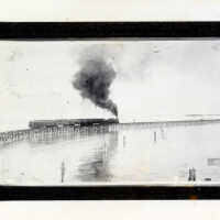 Florida East Coast Railway Train on Knights Key Bridge