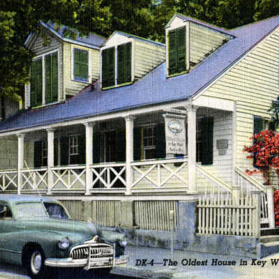 The Oldest House in Key West, Fla. Built in 1825