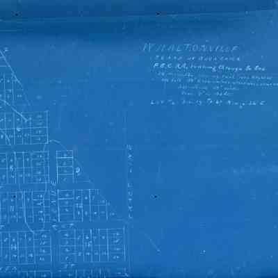 Whaltonville Plat Map
