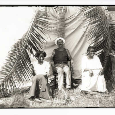 Three Unknown People at Pigeon Key