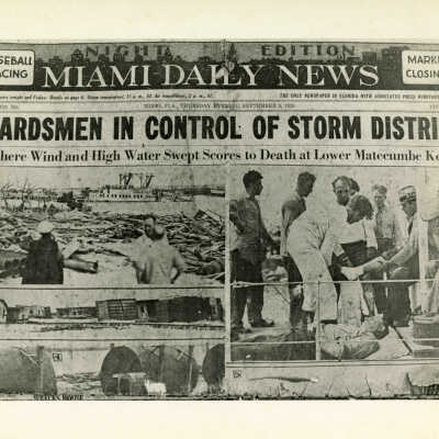 Labor Day Hurricane Miami Daily News