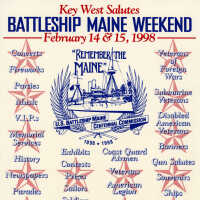 Battleship Maine Weekend Poster