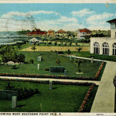 View from Casa Marina Hotel, Showing Most Southern Point in U.S.