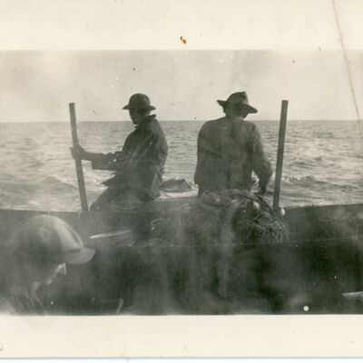 Three Men on the Water