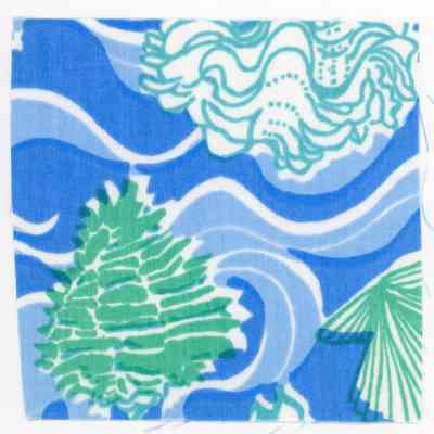 Key West Hand Print Fabrics Swatch