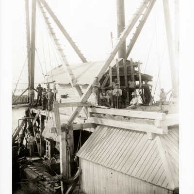 Floating Concrete Mixer