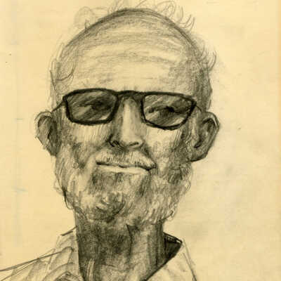 Sketch Portrait of Gerald Leake